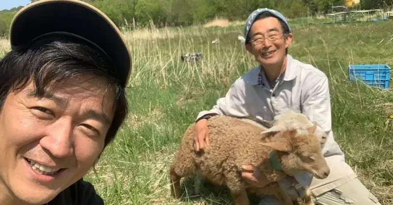 つながるポケ○（マル）日記】羊の万里の長城をつくる男—石狩ひつじ