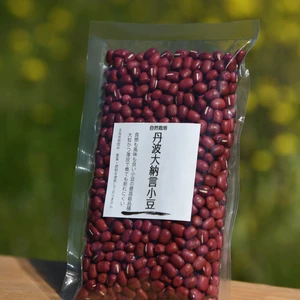 自然栽培　丹波産大納言小豆と米粉のセット