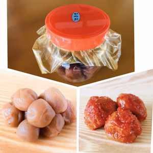 お買得かつお梅1kg＊はちみつ小梅500g＊キムチ梅100g