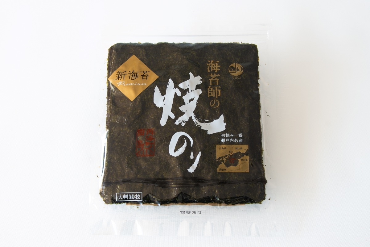 ネコポス】田島海苔師の焼のり「新海苔PREMIUM」｜水産加工品の商品