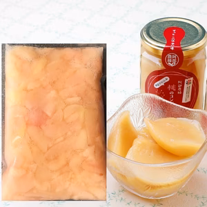 【家計応援】朝採れ桃の無水コンポート500g（加糖）｜形不揃いアウトレット