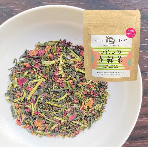 【薔薇の花ブレンド】花緑茶ﾃｨｰﾊﾟｯｸ　　
