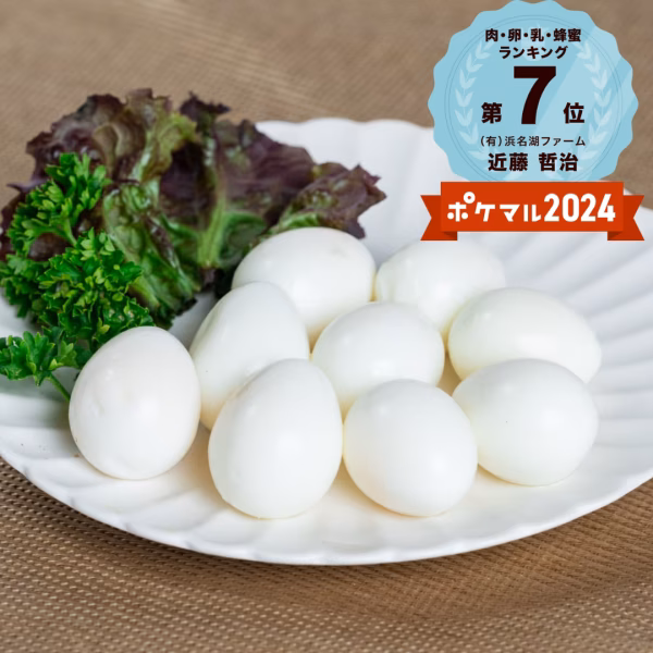  新鮮濃厚！うずらの水煮卵