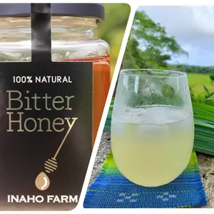 非加熱蜂蜜Bitter Honeyとレモングラスティーのセット