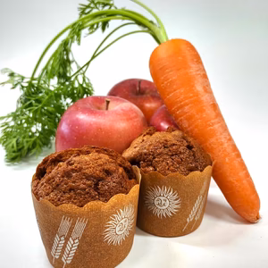 APPLE CARROT MUFFIN x ３個 (個包装）