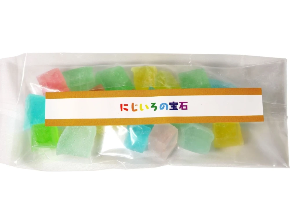 【らくらく大福餅パック(抹茶、チョコ)】と【琥珀糖】のセット