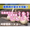 【業務用大量注文可能！】青森県産《生》にんにく【期間限定】