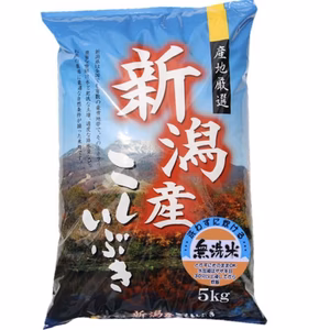 新潟県産　こしいぶき５キロ〜30キロ（無洗米）　令和6年産