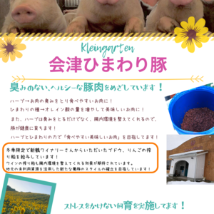 冬限定❗️会津ひまわり豚〜ワイン搾り粕給与〜　ホルモン焼肉セット