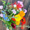 季節感じる！オーガニックフラワー花束