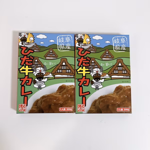 ひだ牛カレー　2個入り