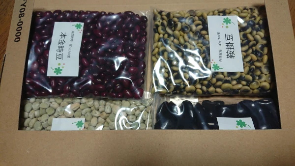 D様専用】新豆セット×2 鞍掛豆1㌔ 青えんどう豆1㌔【北海道自然栽培