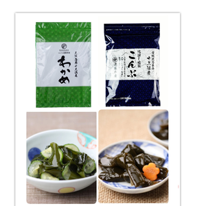 漁師直送！ 肉厚でシャキシャキわかめ＆柔らか早煮昆布