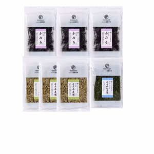 漁師直送！ ふのり3袋、そうめん昆布1袋、とろろ昆布3袋