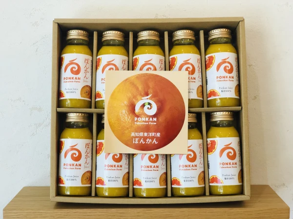 【冬季限定SALE！】高知県東洋町産果汁100％ぽんかんジュース