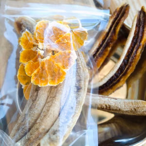 島のドライ  バナナ ポンカンmix  完熟そのまんまドライフルーツ