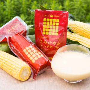 きみひめのレトルトコーン5本とコーンポタージュスープ５個セット