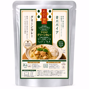 パパイア王子 宮崎 青パパイヤ グリーンカレー 酵素 レトルト カレー 