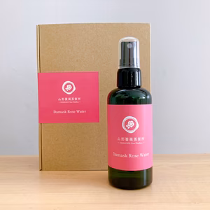 【ギフト用】自然な癒しの香り｜山形産ダマスクローズウォーター［100mL］