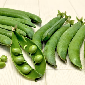 デカッ！( ﾟДﾟ)！莢長最大15㎝のメロン並に甘いグリンピース！