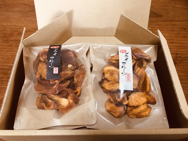 柿のドライフルーツ味の食べ比べ4袋セット