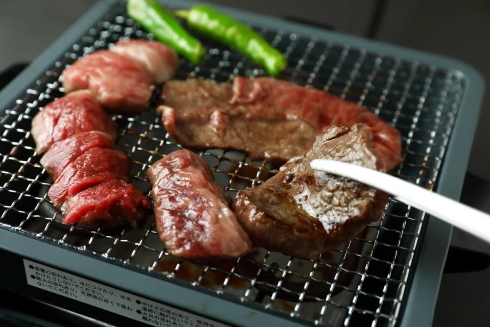 鳥取和牛焼肉5つの希少部位八角箱