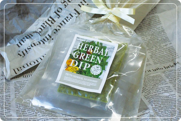 HERBAL GREEN DIP 2袋（ 1袋 : 5パック入り）