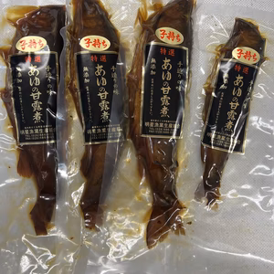 1尾のみ‼️特大子持鮎甘露煮　無添加　地下水育ち