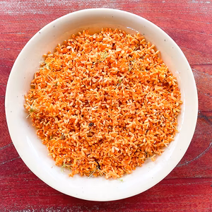 【期間限定】採取当日出荷 キンモクセイ 金木犀 花びら 約30ｇ ネコポス