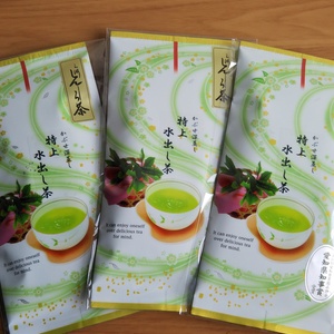 ゴクゴク飲もう！☆2020年新茶☆特上水出し茶100g×3