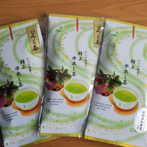 ゴクゴク飲もう！☆2020年新茶☆特上水出し茶100g×3