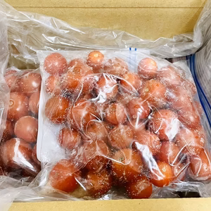 ミニトマト　熊本県産　9kg 国産　加工用 冷凍　業務用　割れ　ヘタなし　