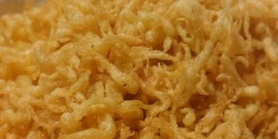 米粉で天かすできるよ