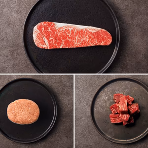 【福袋】年末年始を豪華に♪里山牛ステーキ2種＋ハンバーグセット（1.0kg）