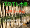【最後の天日干し大根】練馬沢庵大根(10本)と漬物材料