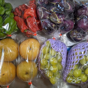 梨とぶどうと野菜セット