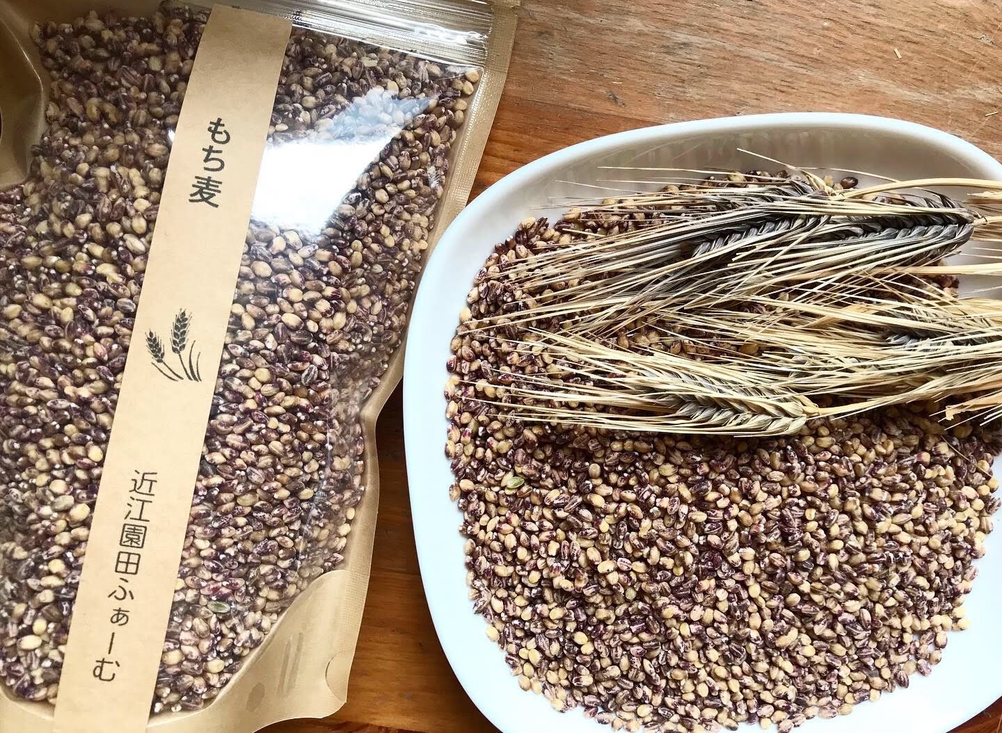 滋賀県産/無農薬/もち麦(ダイシモチ)/｜雑穀・古代米の商品詳細