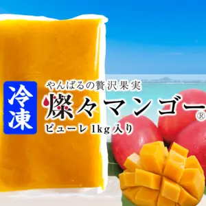 【沖縄県産】冷凍 燦々マンゴー(ピューレ)