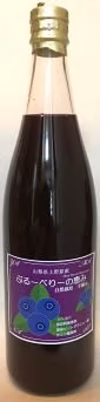 自然栽培「ブルーベリーの恵み（40％果汁）」　720ml 2本