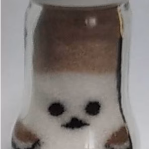 塩　シマエナガ　モチーフ ソルト アート(Ｂ）