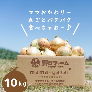 【笑顔になるデカたま】子どもたちが丸ごと食べれる♪新たまねぎ 10kg