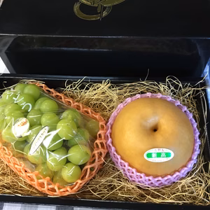 シャインマスカットと季節の梨ギフト　8月半ば〜発送