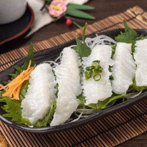 【酒×肴の相性抜群】天然国産金ヒラメえんがわ刺身カットお試し約100g