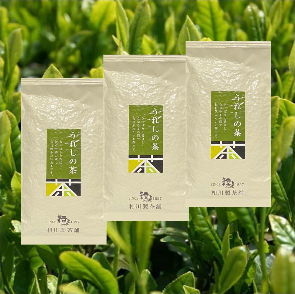 100ｇ×3本セット【うれしの茶】リーフ