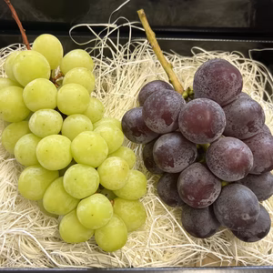 直送 シャインマスカット 大人気 【家庭用】パック 2房 ぶどう ピオーネ セッ