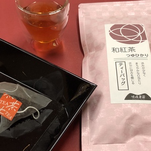 数量限定お試し価格　白川茶つゆひかりの和紅茶ティーバッグ