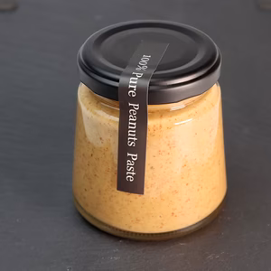 希少な自然栽培落花生100% のピーナッツペースト