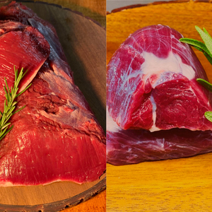 大槌鹿　背ロース・カタ肉セット（400g〜）