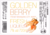 【母の日ギフト】ＧＯLDEN BERRY(食用ほおずき) フレッシュリキュール
