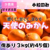 小玉と小粒を厳選！農家直送★ 甘い和歌山 減農薬 有田みかん 3kg